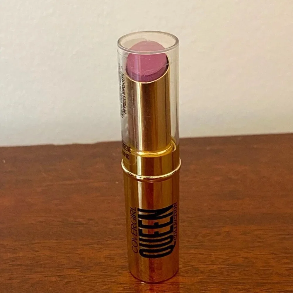Covergirl Queen Collection Stay Luscious Lipstick Q700 Pink Reign New Discon